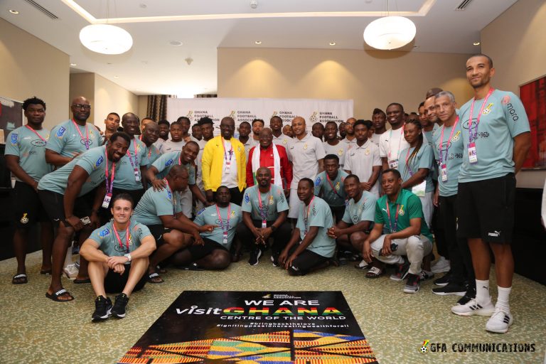 ‘Defeat Portugal to make Ghanaians proud’ – Akufo-Addo tells Black Stars in Qatar