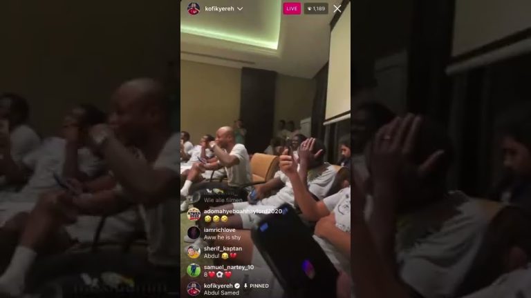 Dancing competition: Thomas Partey, Andre Ayew & others watch Salis Samed initiation dance in Qatar