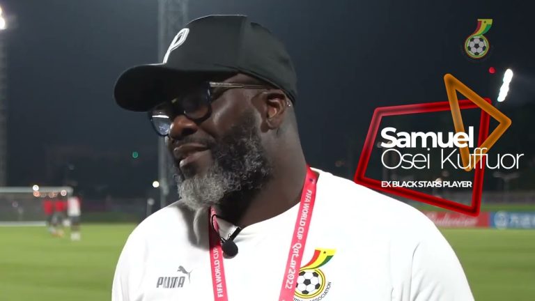 Video report: Black Stars training ahead of Portugal game; Kuffour optimistic of a victory