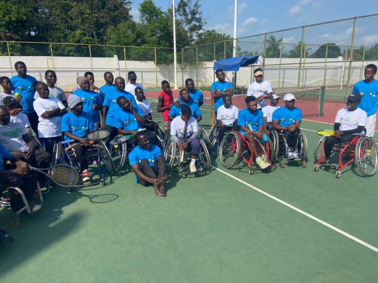 Ghana 2022 ITF Wheelchair Tennis Development Fund Program begins at Cape Coast