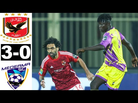 Highlights: Al Ahly 3-0 Medeama: Watch all the goals Medeama conceded within 24 minutes