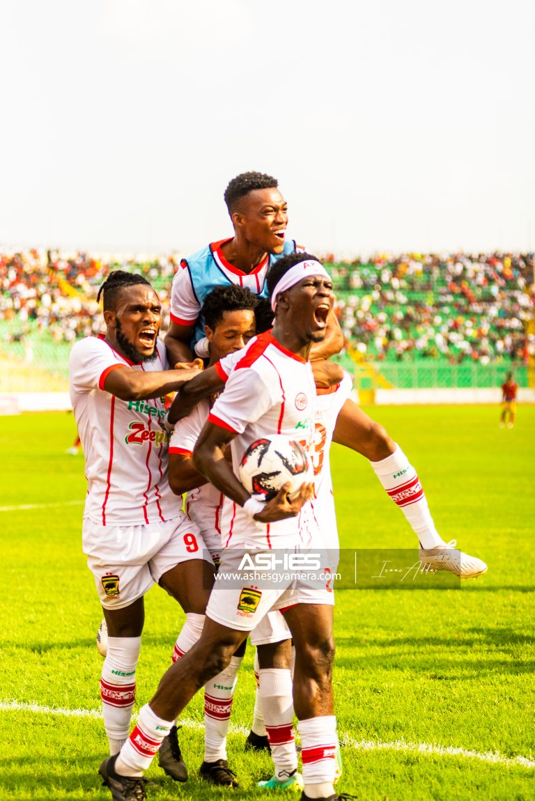 Hearts of Oak 2-3 Asante Kotoko: Mukwala scores brace to silence Phobians in Super Clash