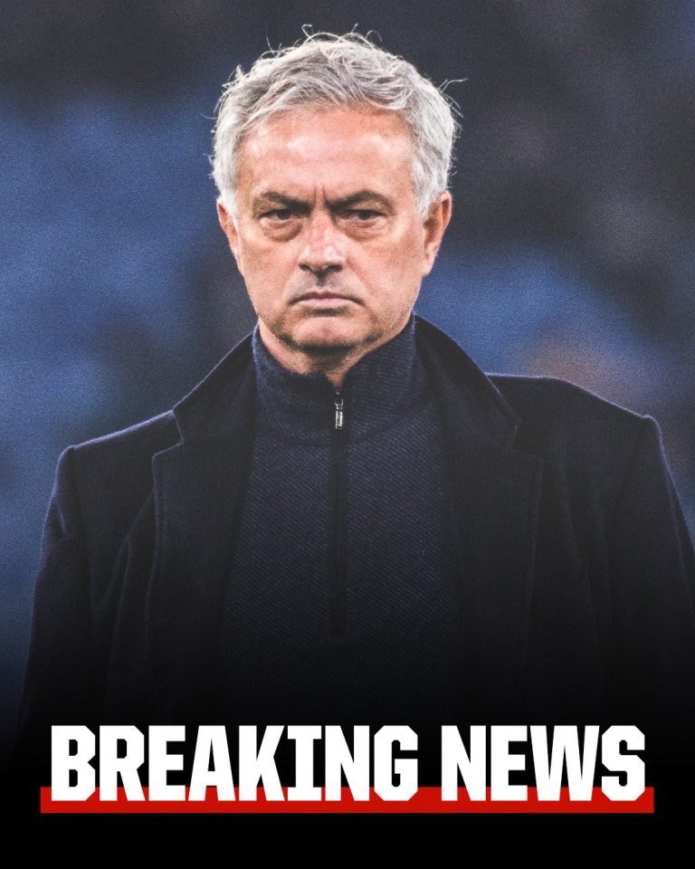 Breaking News: AS Roma sack Jose Mourinho after dreadful season