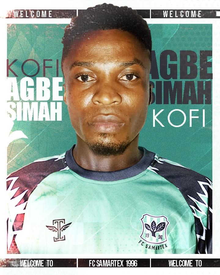 Kofi Agbesimah joins Samartex from Hearts of Oak