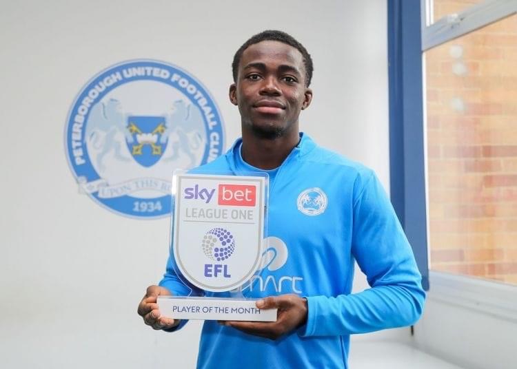 Kwame Poku wins League One Player of the Month