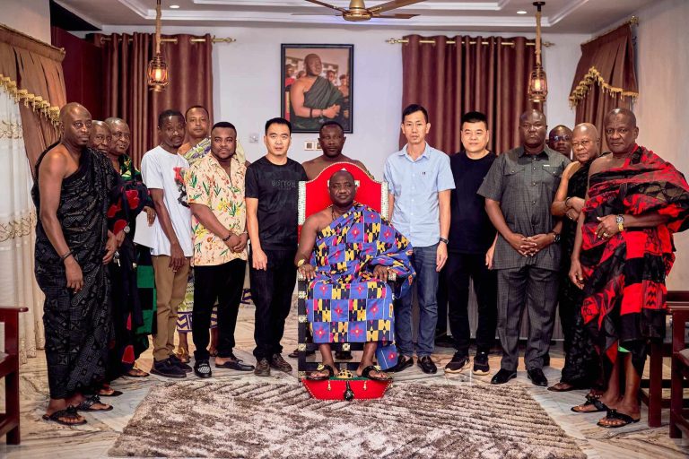 Sunyani Traditional Council reaches agreement with Lin Daoping to establish China Mall in Sunyani